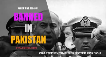 Pakistan's Prohibition: When Alcohol Was Banned in the Country