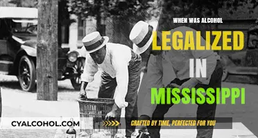 Mississippi's Alcohol Legalization: A Historical Overview of Prohibition's End