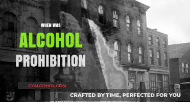 The Rise and Fall of Alcohol Prohibition in America