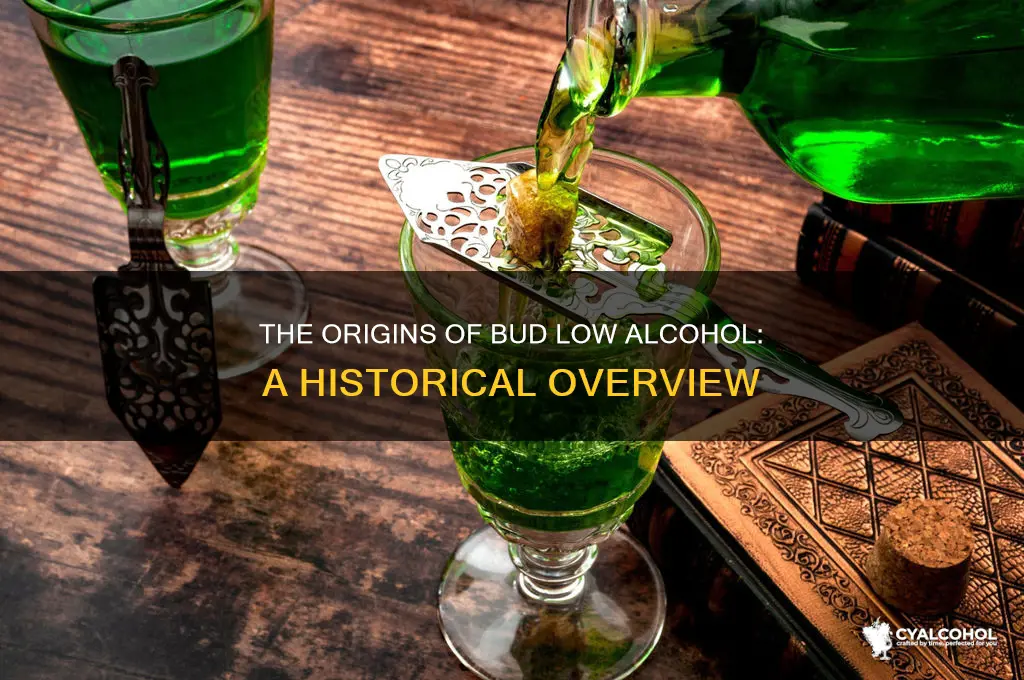 when was bud low alcohol produced