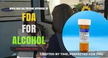 FDA Approves Naltrexone for Alcohol Treatment: A Historical Overview