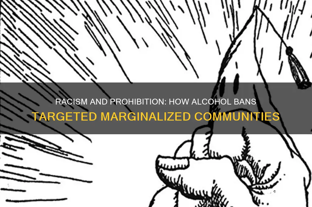 when was the alcohol prohibition racist