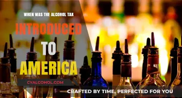The Origins of America's Alcohol Tax: A Historical Overview