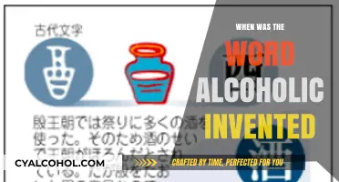 Unveiling the Origins: When 'Alcoholic' Entered Our Vocabulary