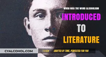 The Origins of 'Alcoholism': Tracing Its First Appearance in Literature