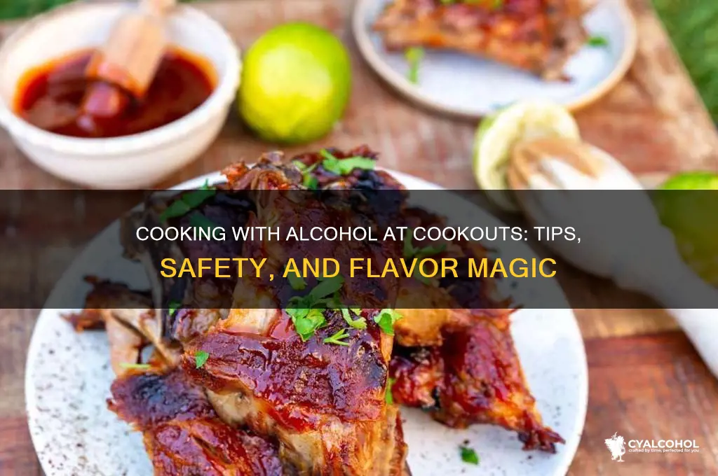 when you cook with alcohol at cooks out