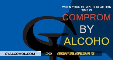 Alcohol's Impact: Slower Complex Reaction Times