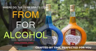 The Origin of "Spirits" for Alcoholic Beverages