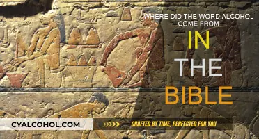 The Bible's Alcoholic Origins: Etymology of Alcohol