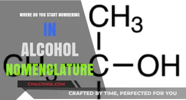 Understanding Alcohol Nomenclature: The Starting Point for Numbering