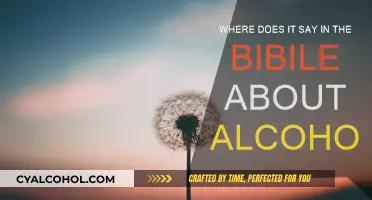 The Bible's Stance on Alcohol Consumption