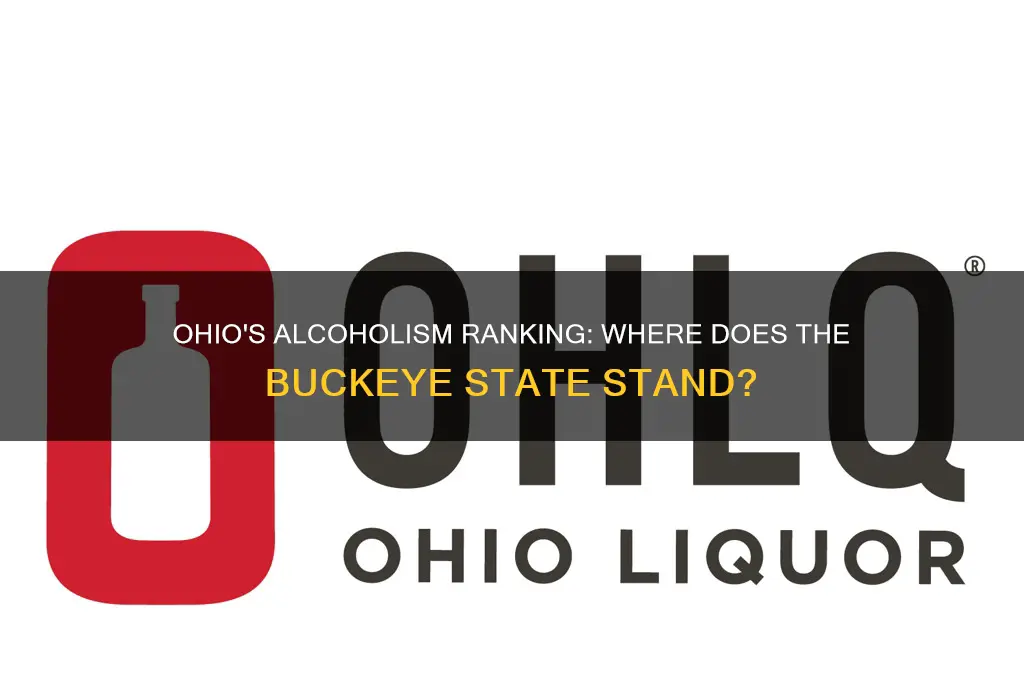 where does ohio rank in alcoholism