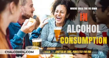 US Alcohol Consumption: Where Does America Rank Globally?