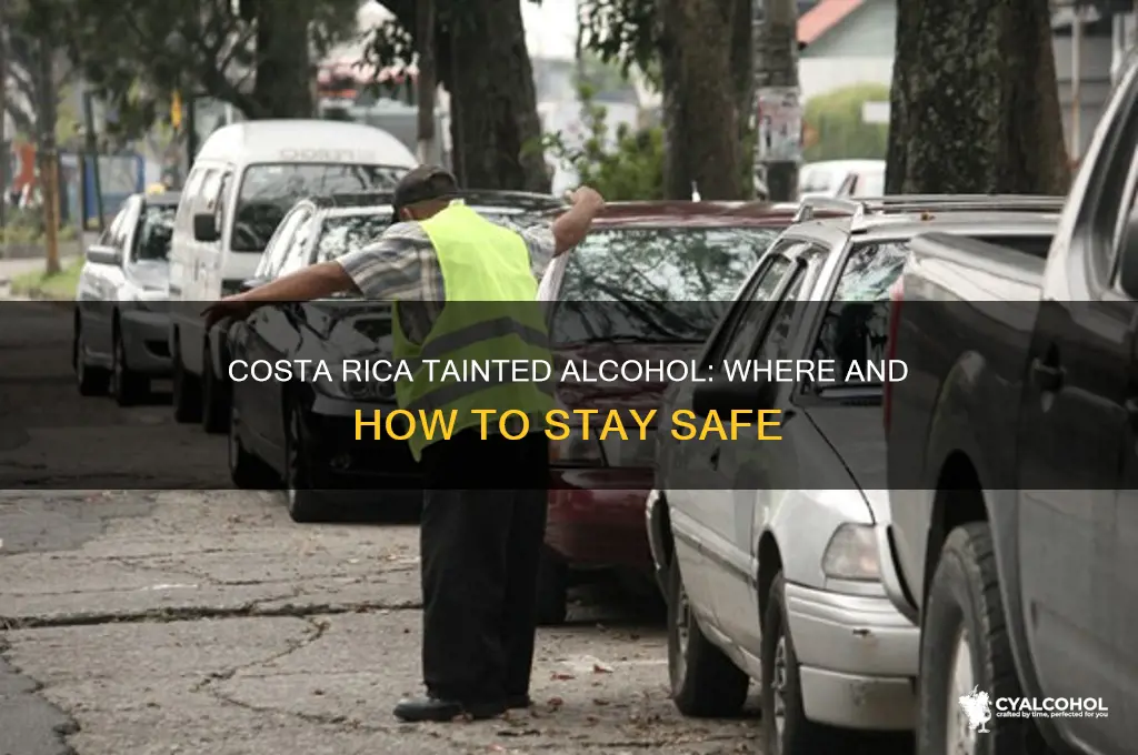 where in costa rica tainted alcohol
