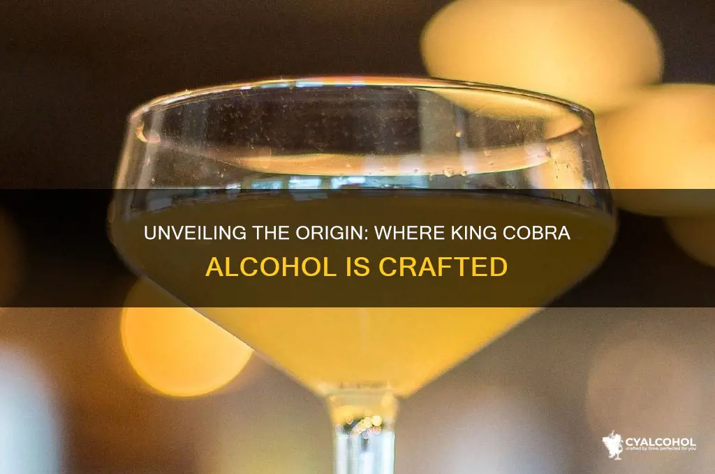where is king cobra alcohol made