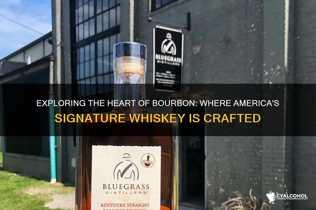 where is the alcohol bourbon made