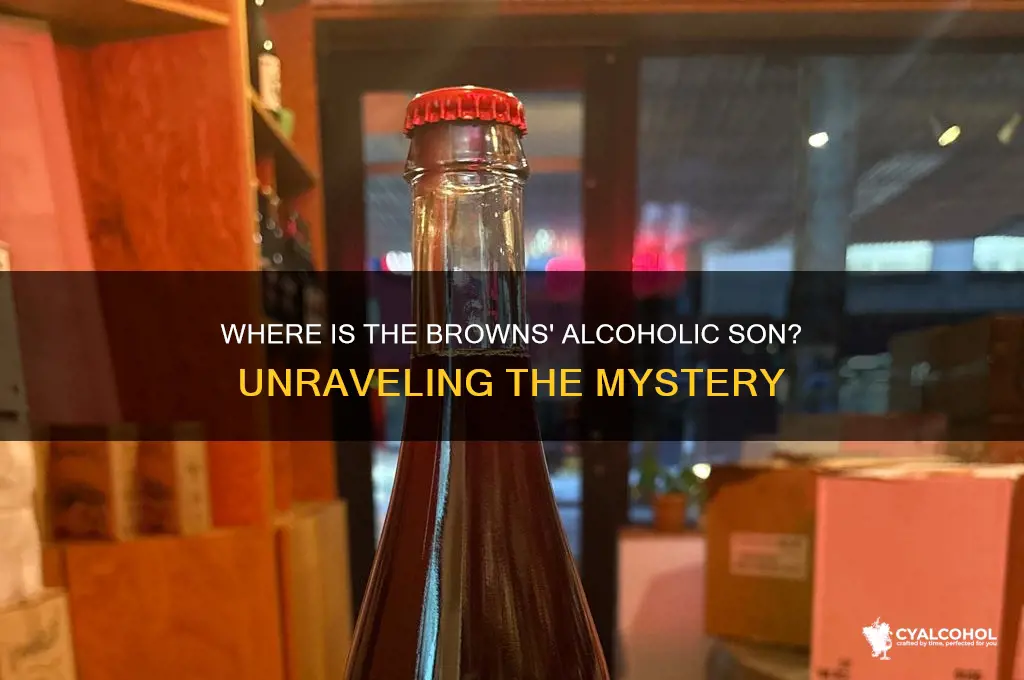 where is the browns alcoholic son