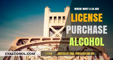 Where Can CA ABC License Holders Legally Purchase Alcohol?