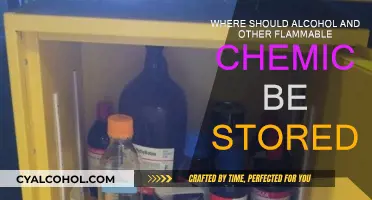 Storing Flammables: Safe Places for Alcohol and Chemicals