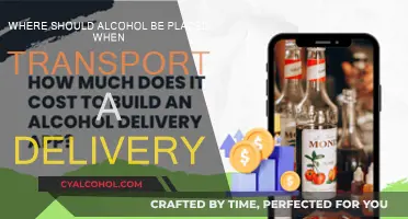 The Safe Placement of Alcohol During Transportation