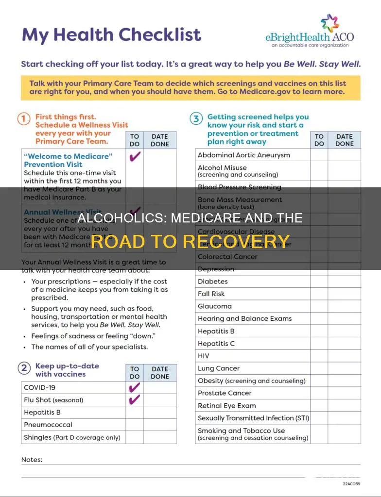where there is care for alcoholics with in medicare