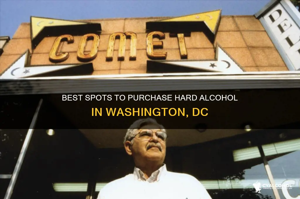 where to buyhard alcohol in dc