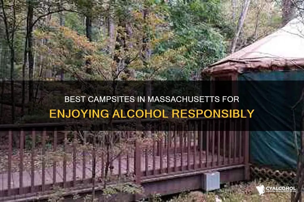 where to camp with alcohol massachusetts