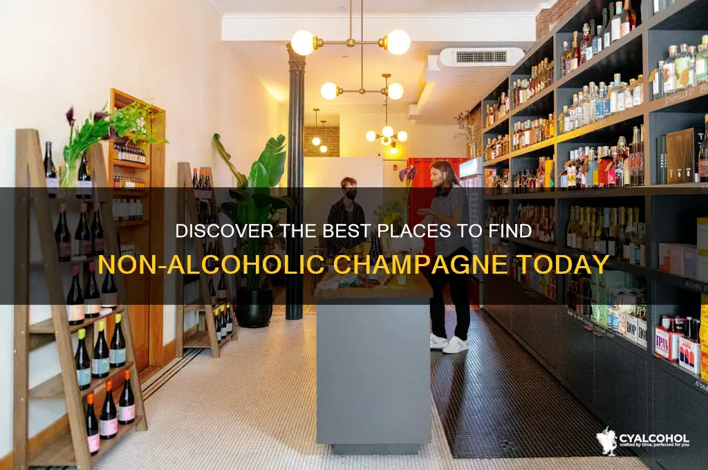 where to find non alcoholic champagne