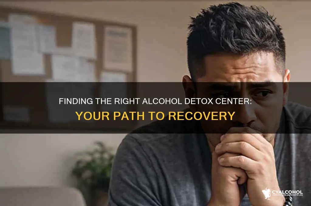 where to go for alcohol detox