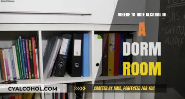 Creative Dorm Room Alcohol Hiding Spots: Stealthy Storage Solutions
