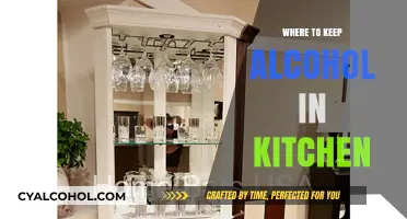 Smart Kitchen Storage: Ideal Spots for Your Alcohol Collection