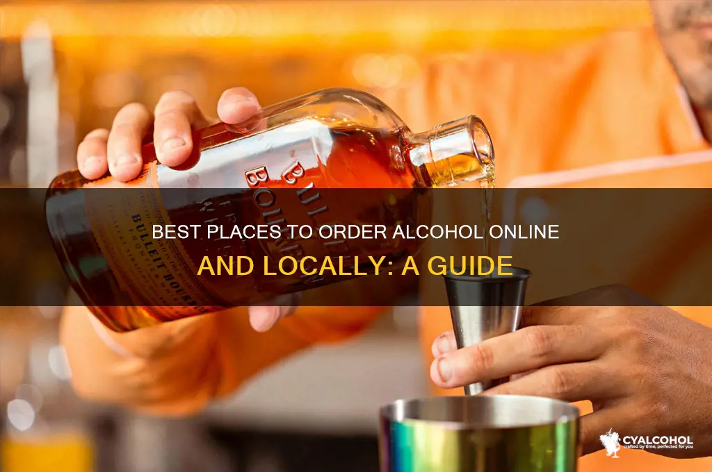 where to order alcohol