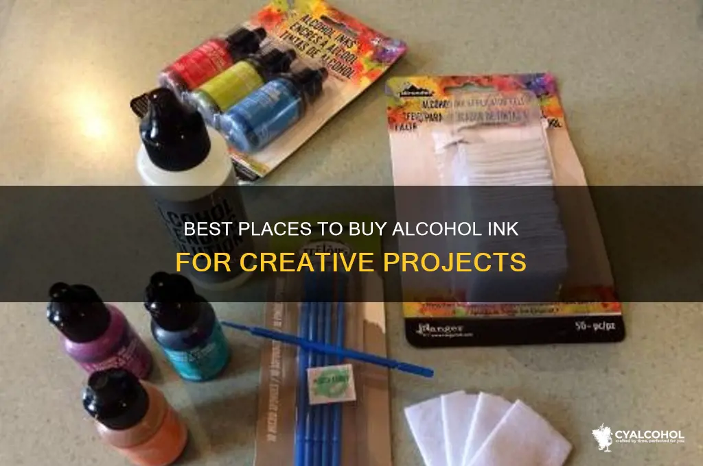 where to purchase alcohol ink