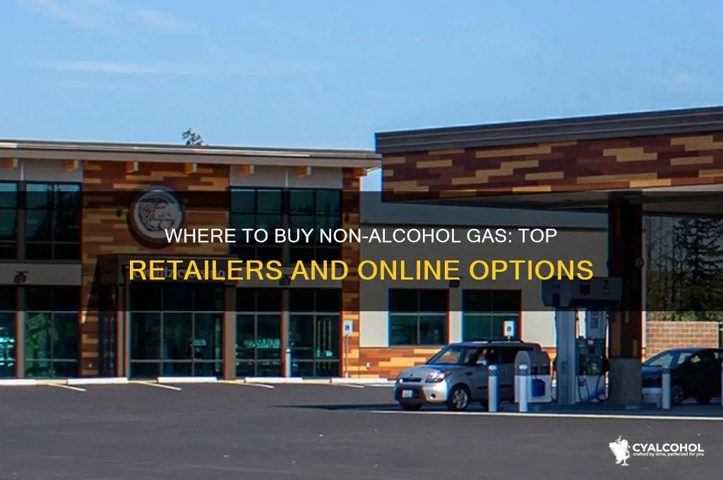 where to purchase non-alcohol gas