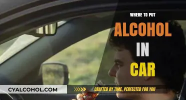 Safe Alcohol Transport: Best Spots in Your Car to Store It