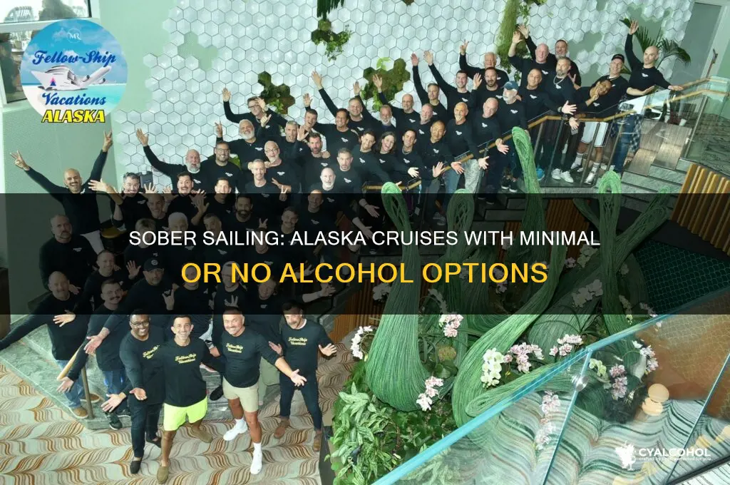which alaska cruise has little or no alcohol