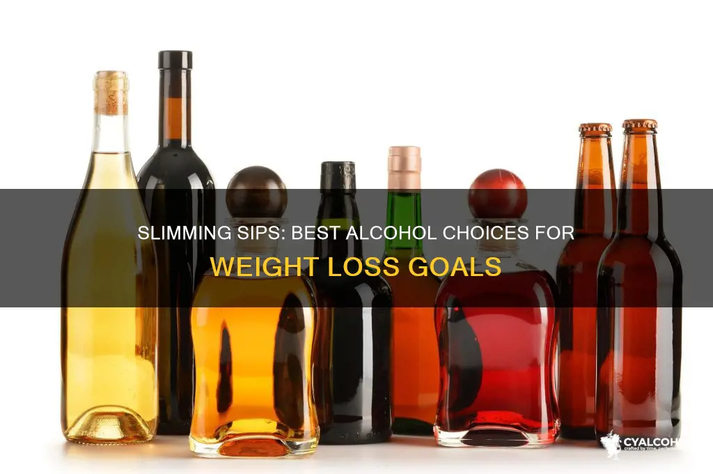 which alcohol best for weight loss