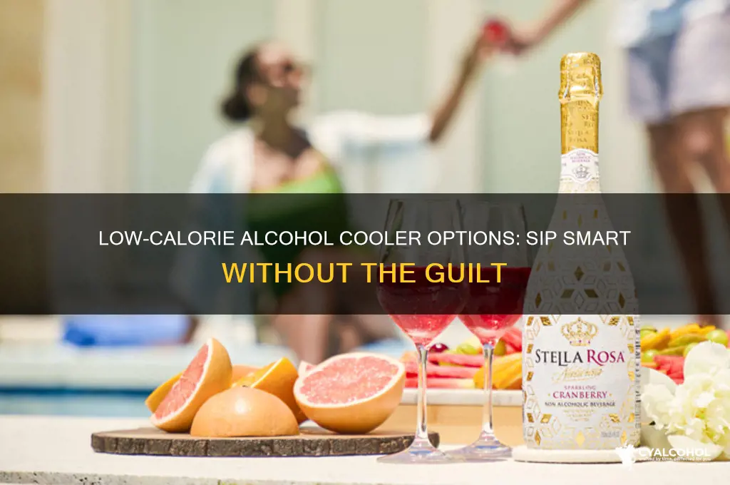 which alcohol cooler are least calories