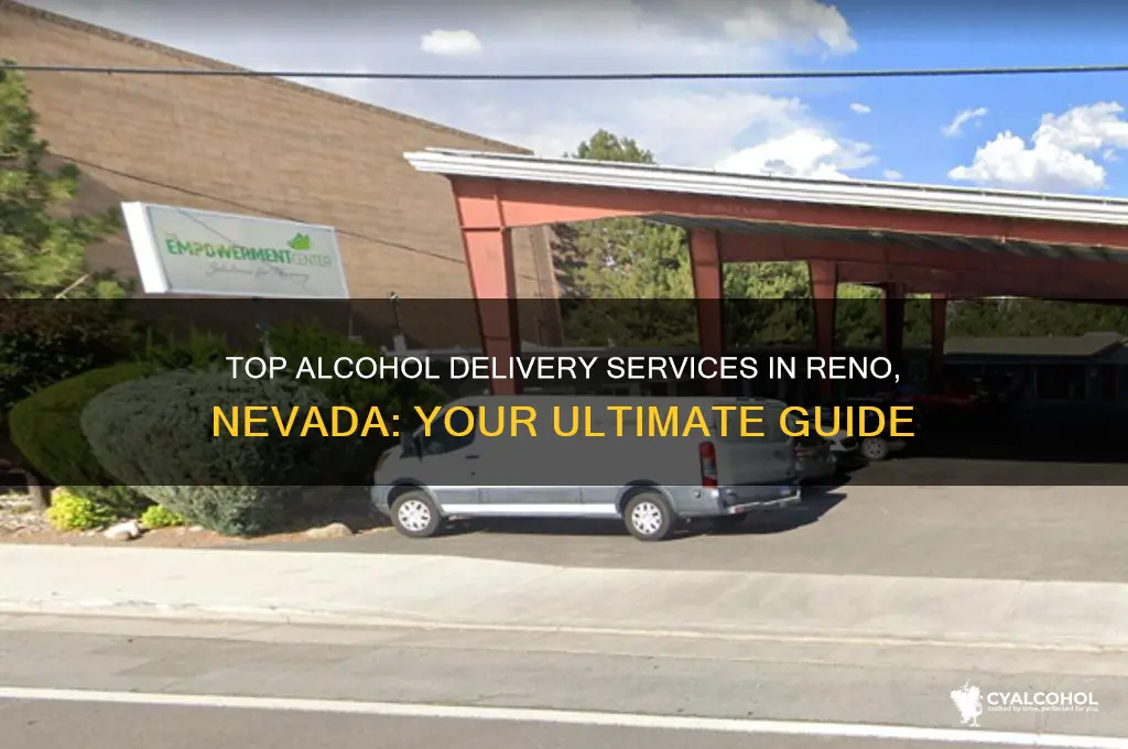which alcohol delivery services available in reno nevada