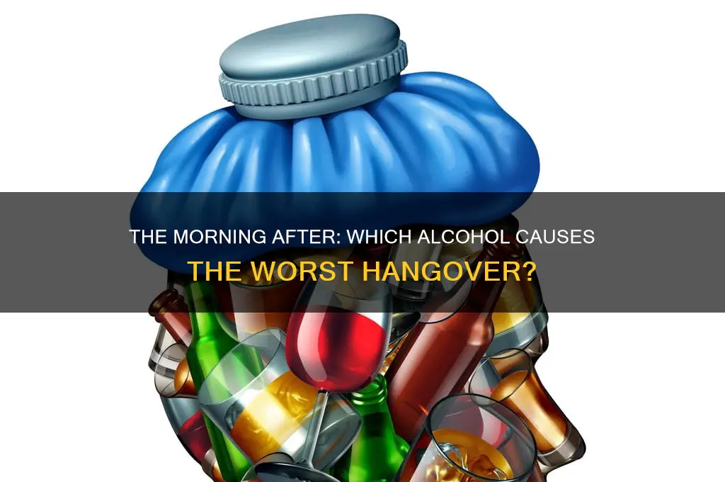 which alcohol gives the worst hangover