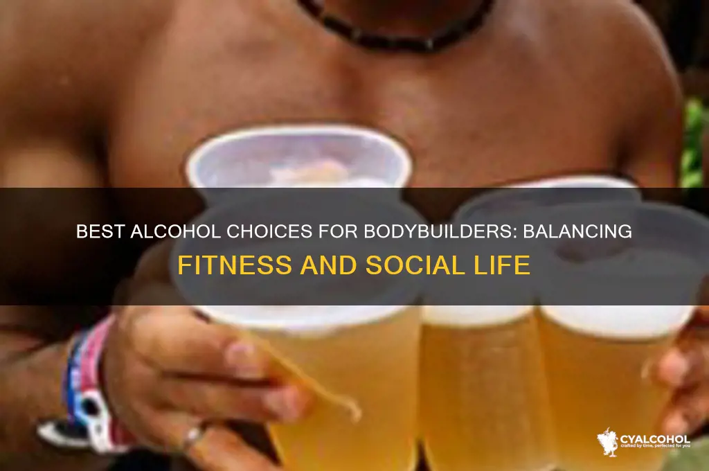 which alcohol is best for bodybuilders