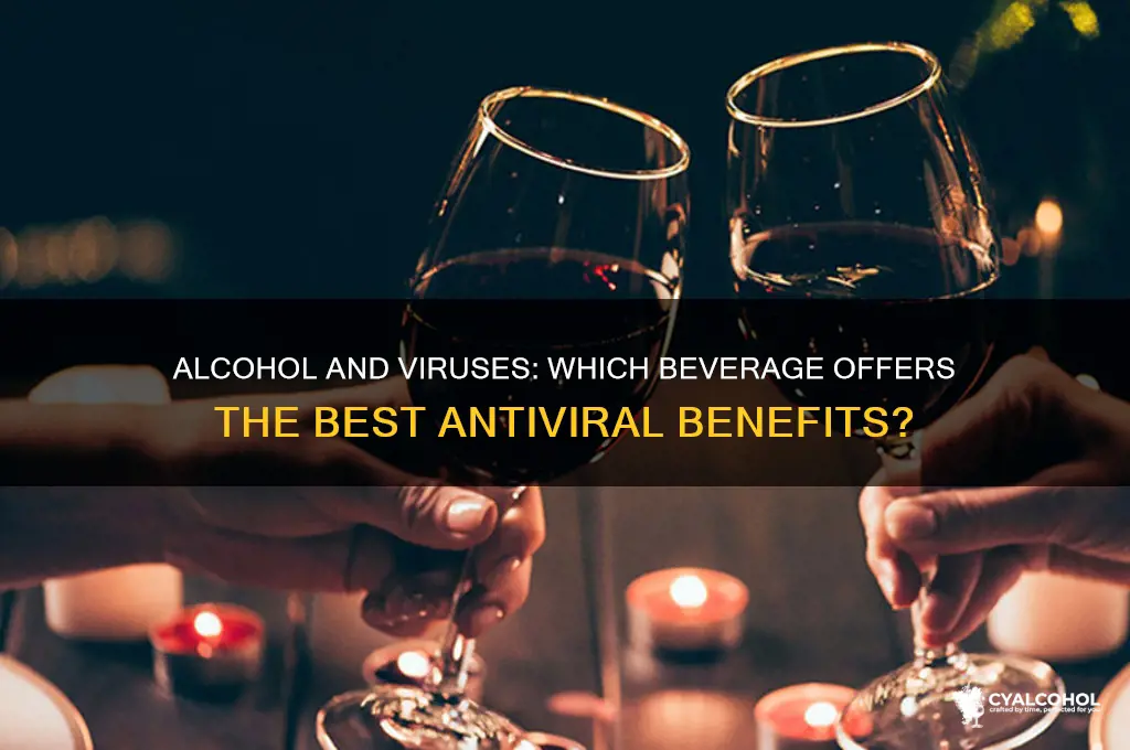 which alcohol is best for virus