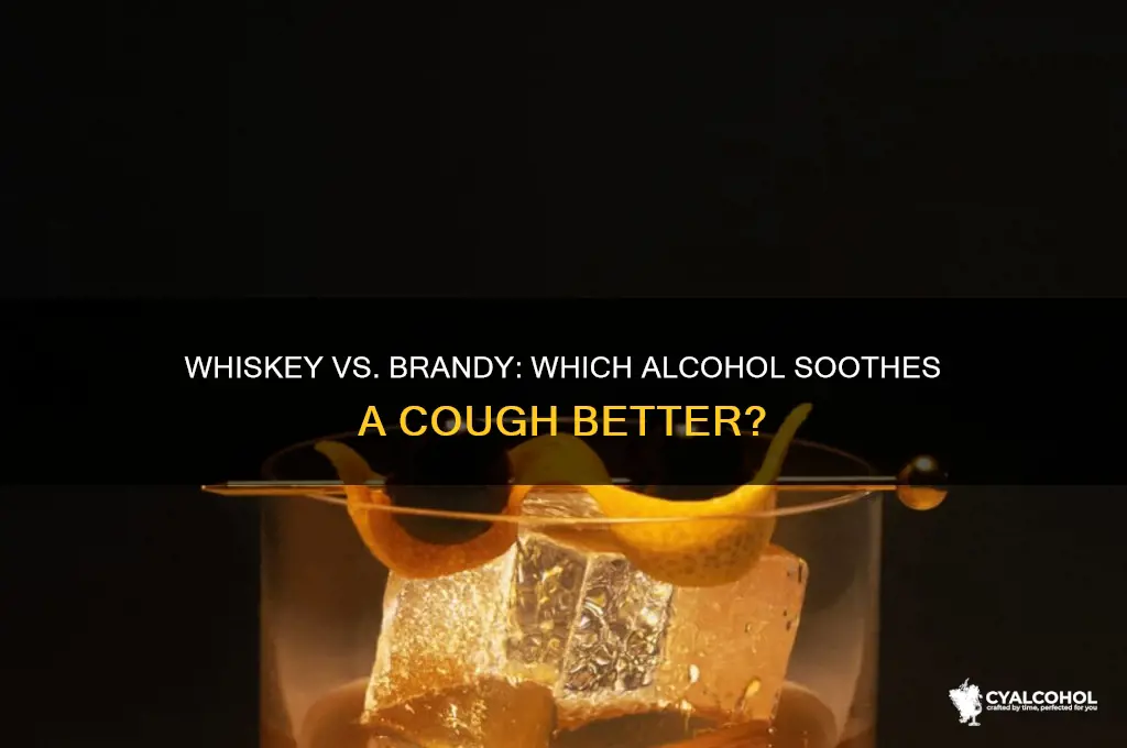 which alcohol is better for cough
