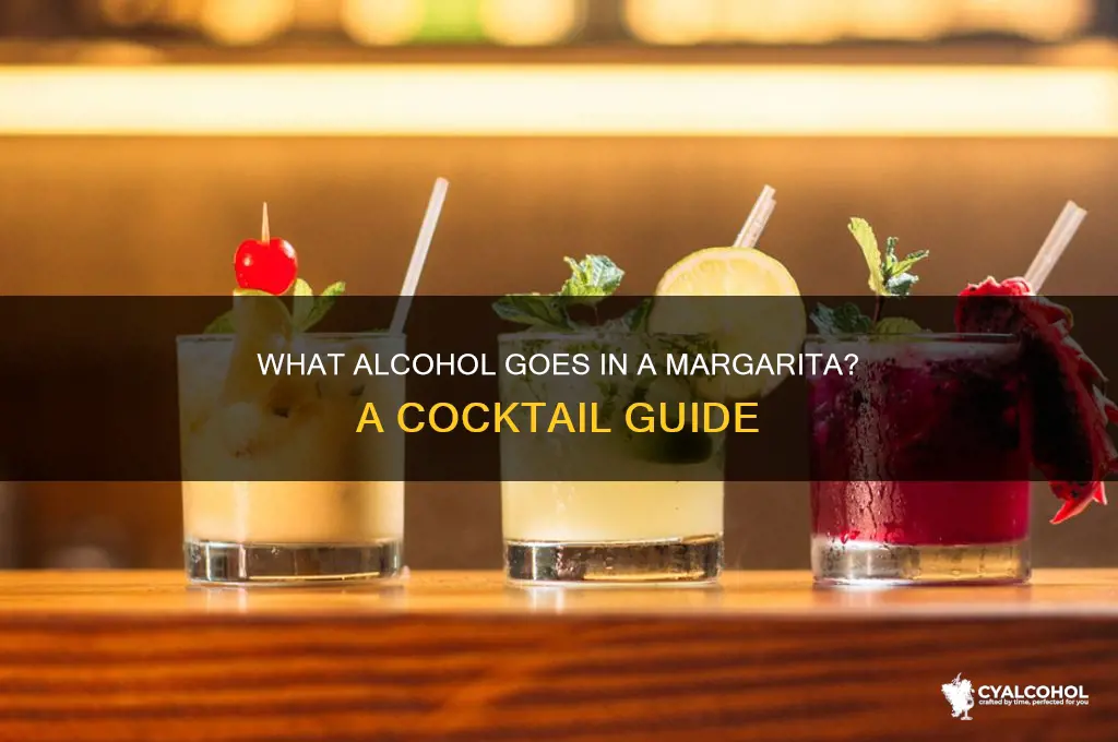 which alcohol is in a margarita