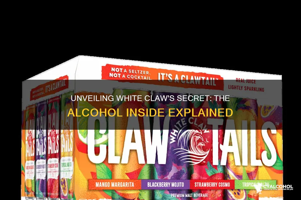which alcohol is in white claw