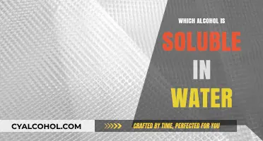 Water-Soluble Alcohols: Understanding Which Types Mix with Water