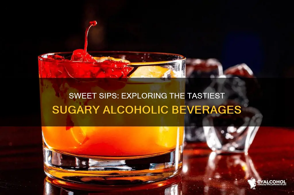 which alcohol is sweet in taste