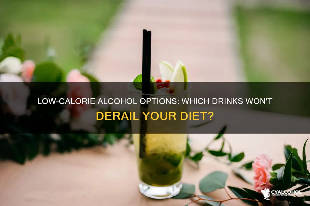 which alcohol is the least fattening