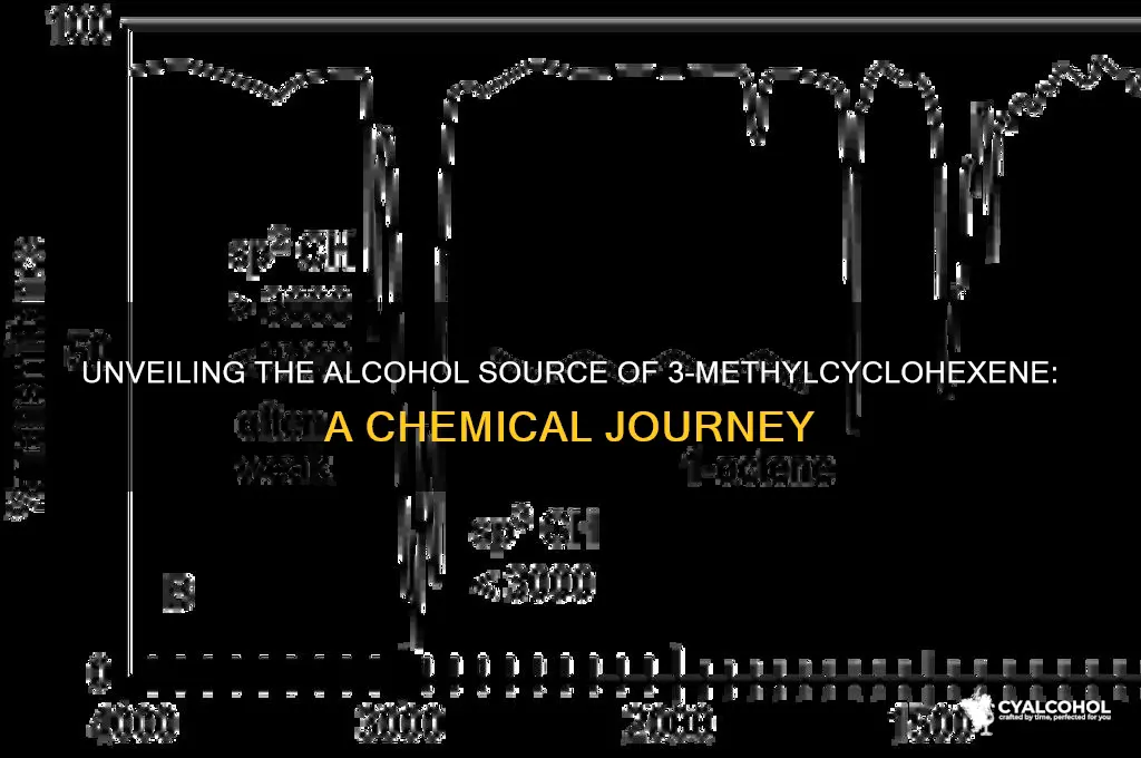 which alcohol leads to 3-methylcyclohexene