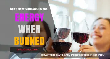 Alcohol Burn Energy: Which Type Releases the Most Heat?
